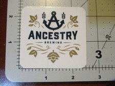 ANCESTRY BREWING Oregon Best Coast Piney wh PEGATINA calcomanía cervecería artesanal