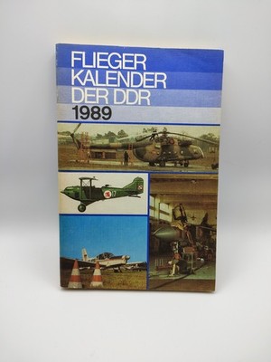 Fliegerkalender der DDR 1989 | Horst Schädel | Militärverlag Luftfahrt NVA Buch