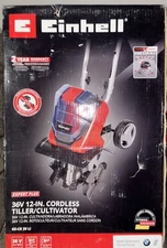 Einhell 3431205 36V 12" Cordless Tiller/Cultivator