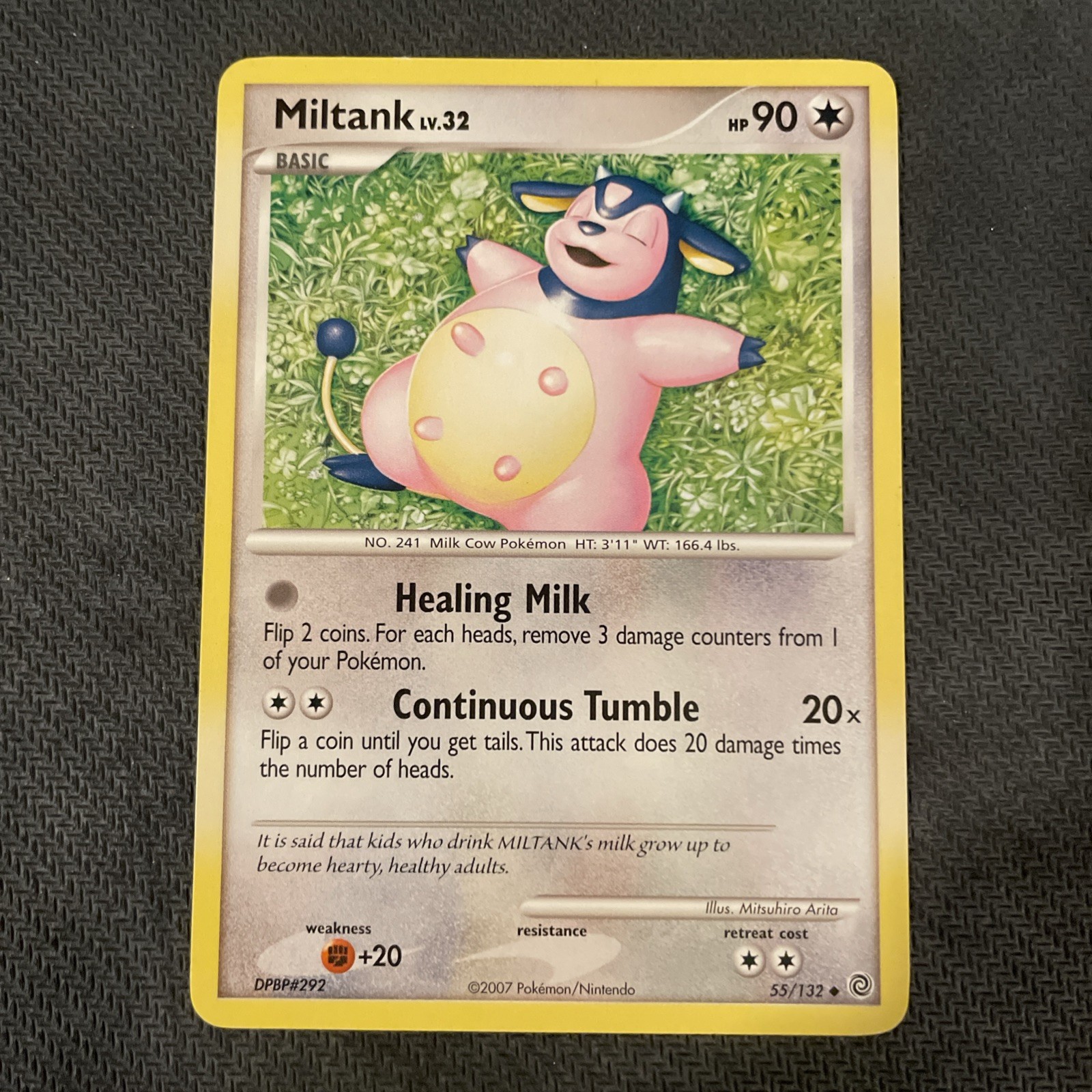 Miltank 55/132 Pokemon Secret Wonders Uncommon 2007 LP