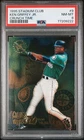 1995 Topps Stadium Club Crunch Time Ken Griffey Jr, Seattle Mariners PSA 8 NM-MT