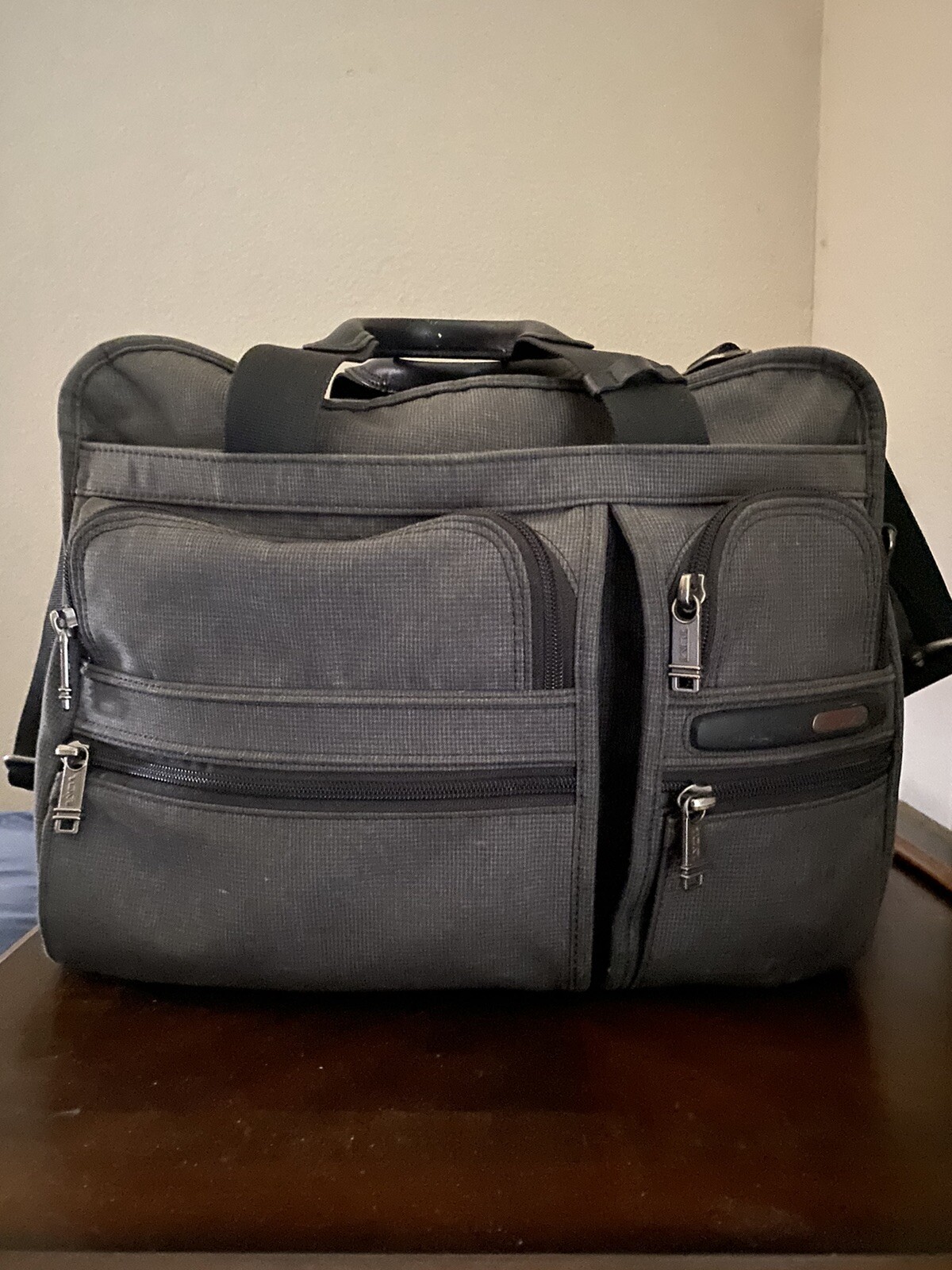 Tumi Alpha 3 Expandable Laptop Briefcase Gem