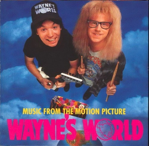 WAYNE'S WORLD Music Soundtrack 1992 CD HEAVY METAL HARD CINDERELLA QUEEN - 第 1/2 張圖片
