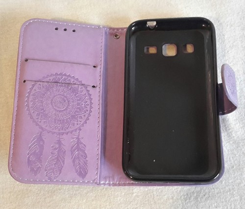 Samsung Core Prime/Galaxy Prevail LTE Leather Dreamcatcher Magnetic Wallet Case - Picture 7 of 10