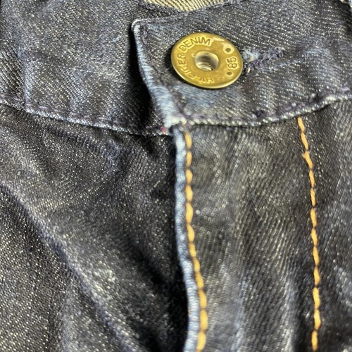 Tommy Hilfiger Denim Clannad Raw Jean Straight Leg Dark Wash W31 L32 Low Rise - Picture 12 of 14