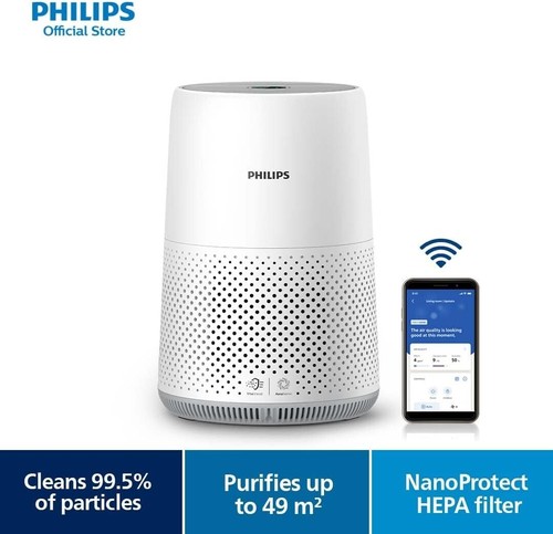 800i Series Compact Air Purifier, 49m2, HEPA & Activer Carbon Filter, Removes... - Picture 3 of 9