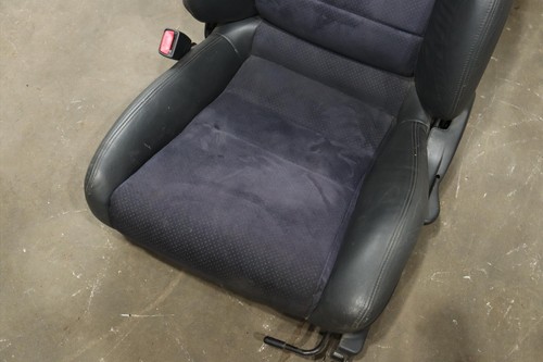 Rare JDM Toyota MR-2 SW20 RHD Front Left Hand Side Leather Seat W/ Rail - Picture 4 of 15