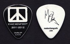 Chickenfoot Michael Anthony Signature White Guitar Pick #2 - 2012 Tour