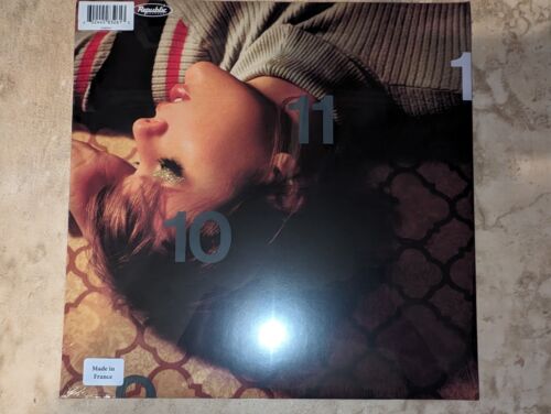 HAND SIGNED Taylor Swift Midnights Jade Green Marbled Vinyl Autograph Insert - Picture 2 of 5