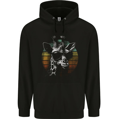 A Retro Giraffe Kinder Kapuzenpulli