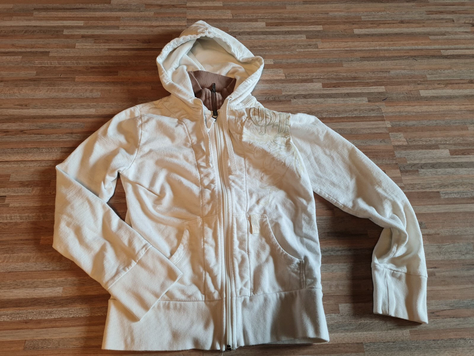 Damen Hoody, Kapuzenpulli, zwei Reißverschlüsse, Gr. S, Trade Mark😀
