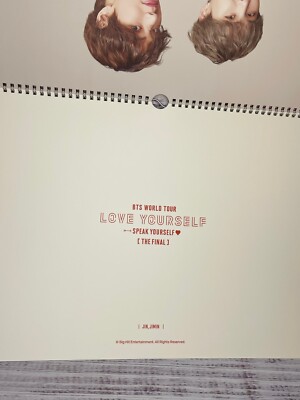 Official BTS World Tour Love Yourself Speak Yourself Wall Photo 17