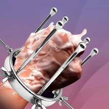 Unisex Huge Spreader Stretcher Speculum Adjustable Chastity Device Flirt
