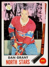 1969-70 Topps Dan Grant 125 Minnesota North Stars