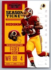 2012 Panini Contenders 98 Pierre Garcon Washington Commanders Redskins Card