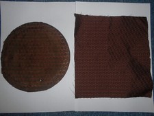 RADIO MARELLI CORIBANTE TELA TIPO ORIGINALE NUOVA CON LE CLASSICHE ONDINE 20X22