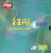 DHS Hurricane 3 Neo National 42' blue sponge Table Tennis  Ping Pong Rubber