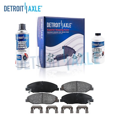 12.44'' (316mm) Front Brake Pad Kit for 2008-2012 2013 14 CTS 2009 2010 2011 STS