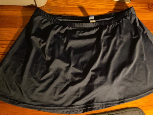 Swimsuits For All Navy Blue Elastic Waist Swim SHORTS Bottoms Plus Size 26 NWOTs