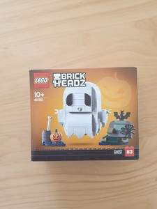 New Lego Brickheadz 40351 Ghost Halloween Special In Hand Uk