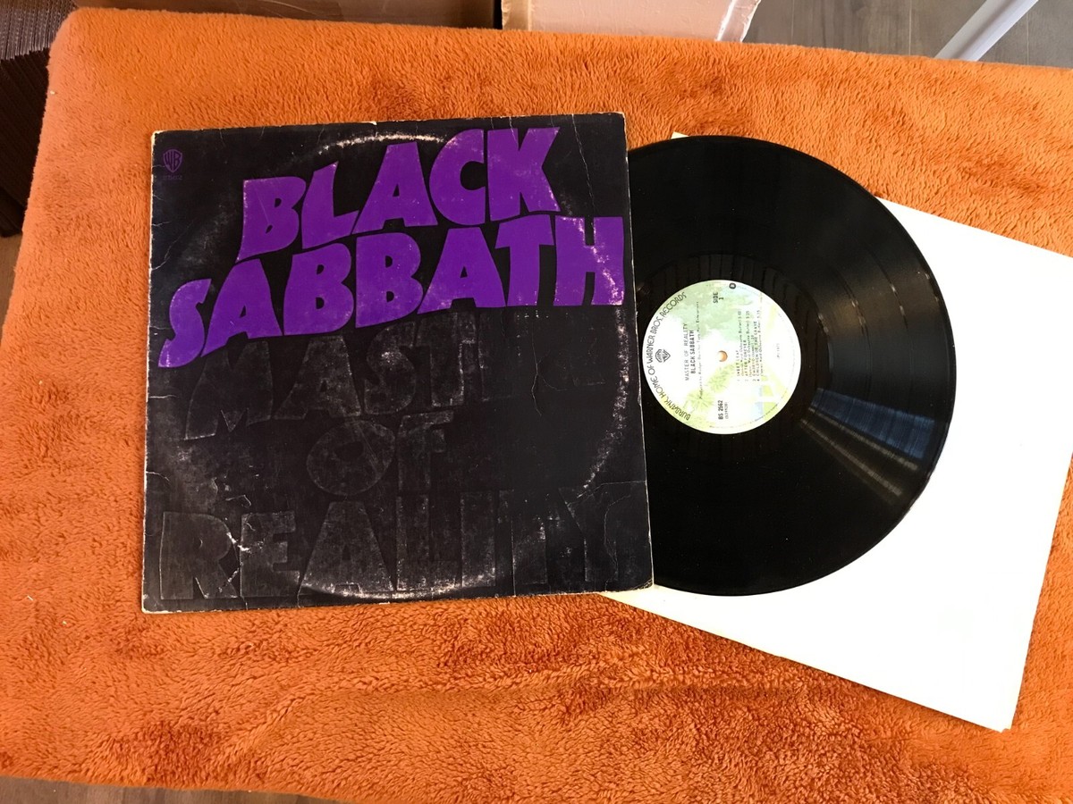 BLACK SABBATH MASTER OF REALITY レコード BLACK SABBATH MASTER OF REALITY VERTIGO SFX-7400 with OBI LP