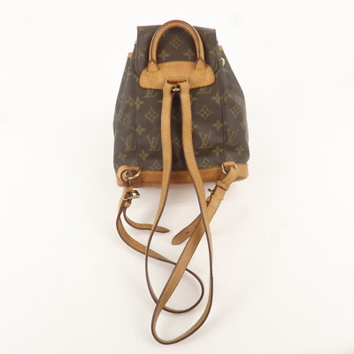 Louis Vuitton Monogram Mini Montsouris Backpack Bag M51137  display picture 1