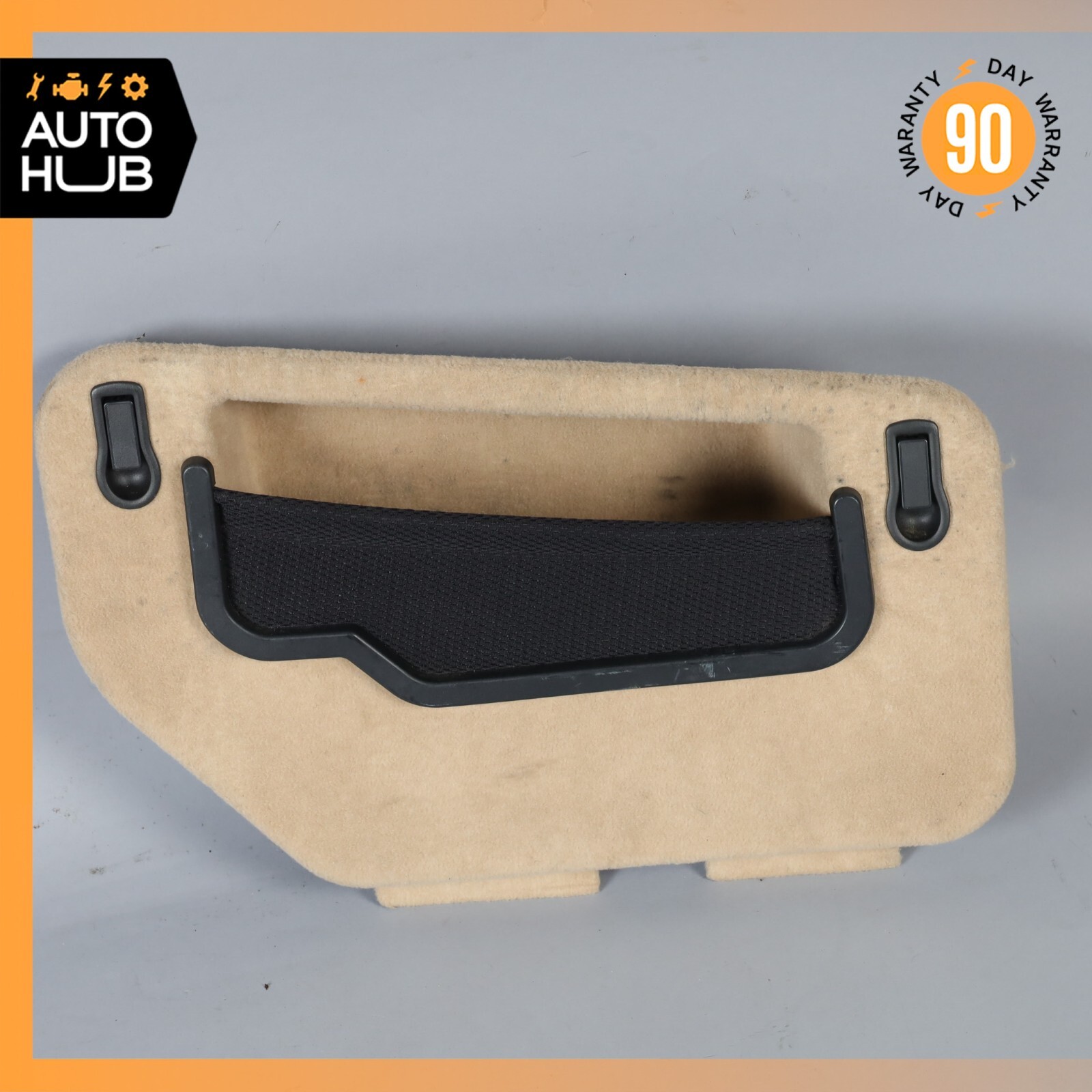 03-13 Maserati Quattroporte S GT S M139 Right Trunk Compartment Lining Beige OEM