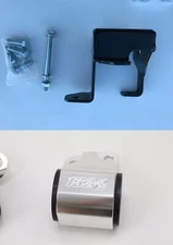 1320 driver side 2 bolt motor mount & bracket for 96-00 EK civic 65A 350hp Silve