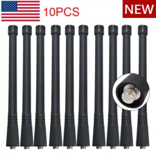 10Pc NAD6502 VHF 136-174MHZ Antenna For Motorola CP185 CP200 CP200d HT750 HT1250