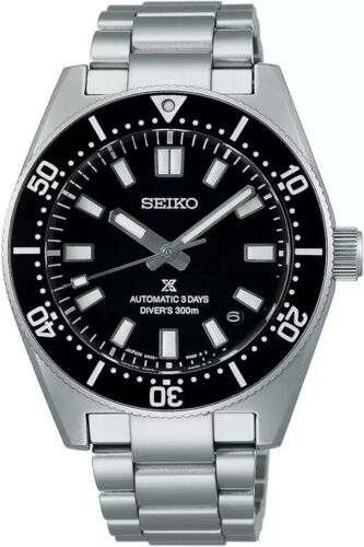 New Seiko Prospex Sea 40 MM Automatic Black Dial Men's Watch SPB453