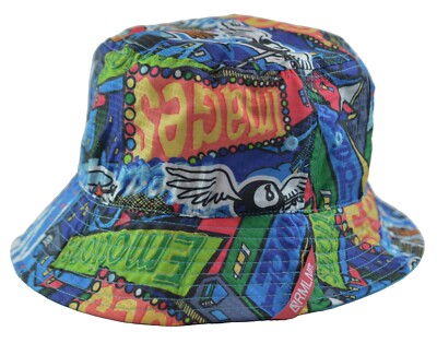Dreamland Images Bucket Style Fishing Cap Bucket Hat L/XL