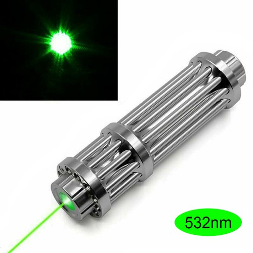 Lápiz puntero láser verde recargable USB antorcha de alta potencia luz de punto visible - Imagen 4 de 10