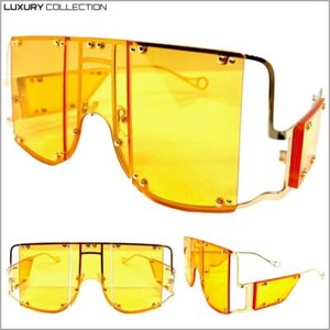 retro shield sunglasses