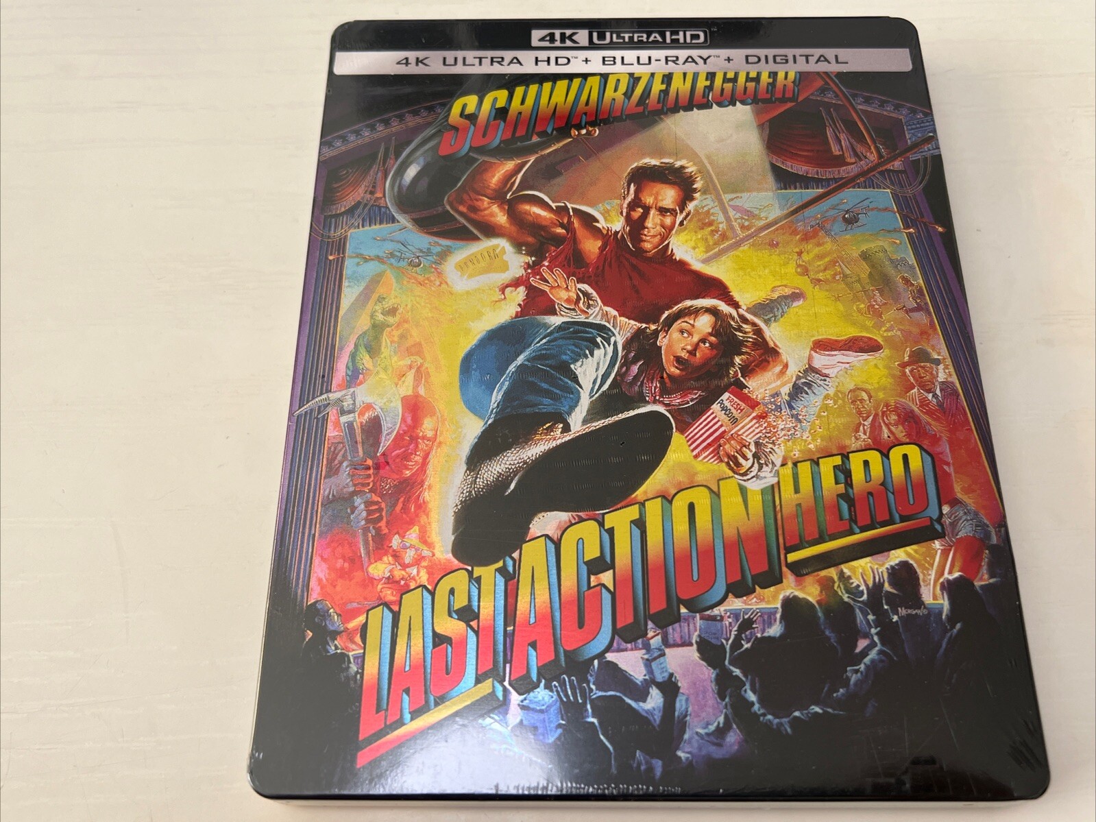 The Last Action Hero 4K UHD Blu-ray SteelBook USA Exclusive