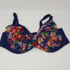 Goddess 36DDD Kayla Underwire Banded Bra, Fiji Navy Style 6162 NWT