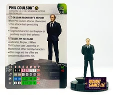 Marvel Heroclix Phil Coulson #025 w/ Card Black Panther Set