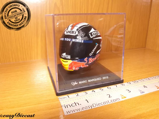 MARC MARQUEZ MOTO GP SHOEI HELMET 1 5 2012 RED BULL
