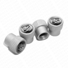 Universal Roundel Style Car Wheels Tire Air Valve Caps Stem Dust Cover Sport Universal Roundel Style Car Wheels Tire Air Valve Caps Stem Dust Cover Sport