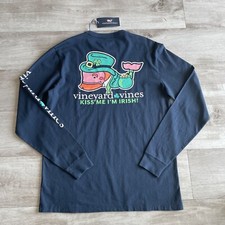 Men s Vineyard Vines St. Patrick's day Long Sleeve T-Shirt New with Tags M