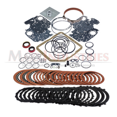 TH350 350C Transmission Rebuild - Master Kit Alto Red Clutches w Kolene Steels