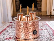 Traditional Handcrafted Copper Sand Coffee Maker Machine – 1000W, 110 or 220Volt