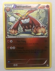 Darmanitan 25/114 Reverse Holo Rare Black & White Base Set