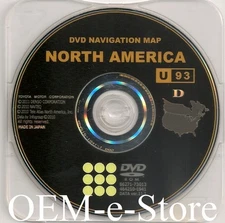 2009 2010 2011 2012 Toyota Venza GEN6 Navigation DVD U.S CAN Map U93 Update OEM