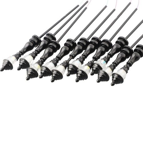 10X Model Railroad Train OO/HO Scale Lamp Posts Led Street Light Lamp Warm White - Picture 2 of 24