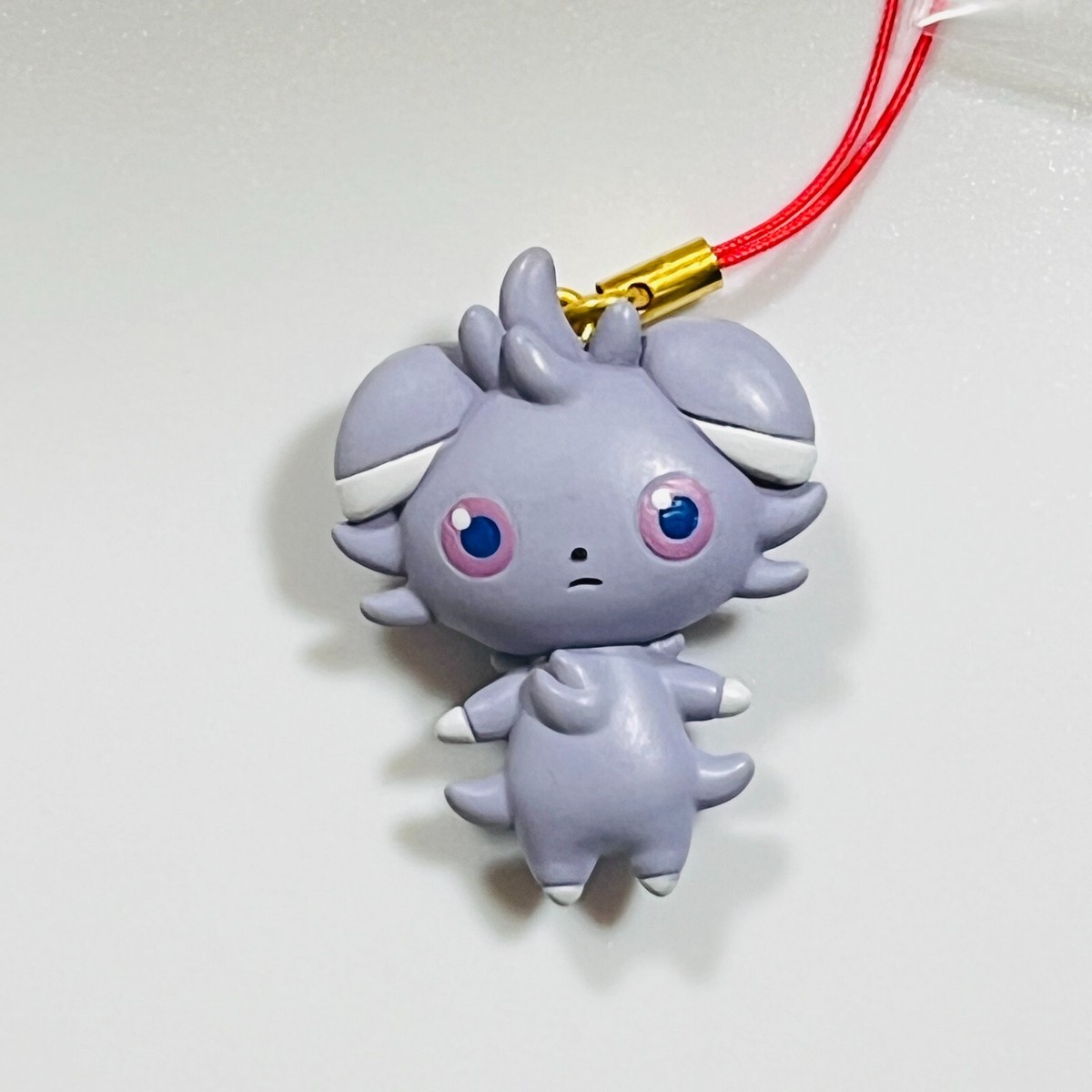 Espurr Pokemon Petanco Flat Mascot Strap Nintendo Takara Japanese