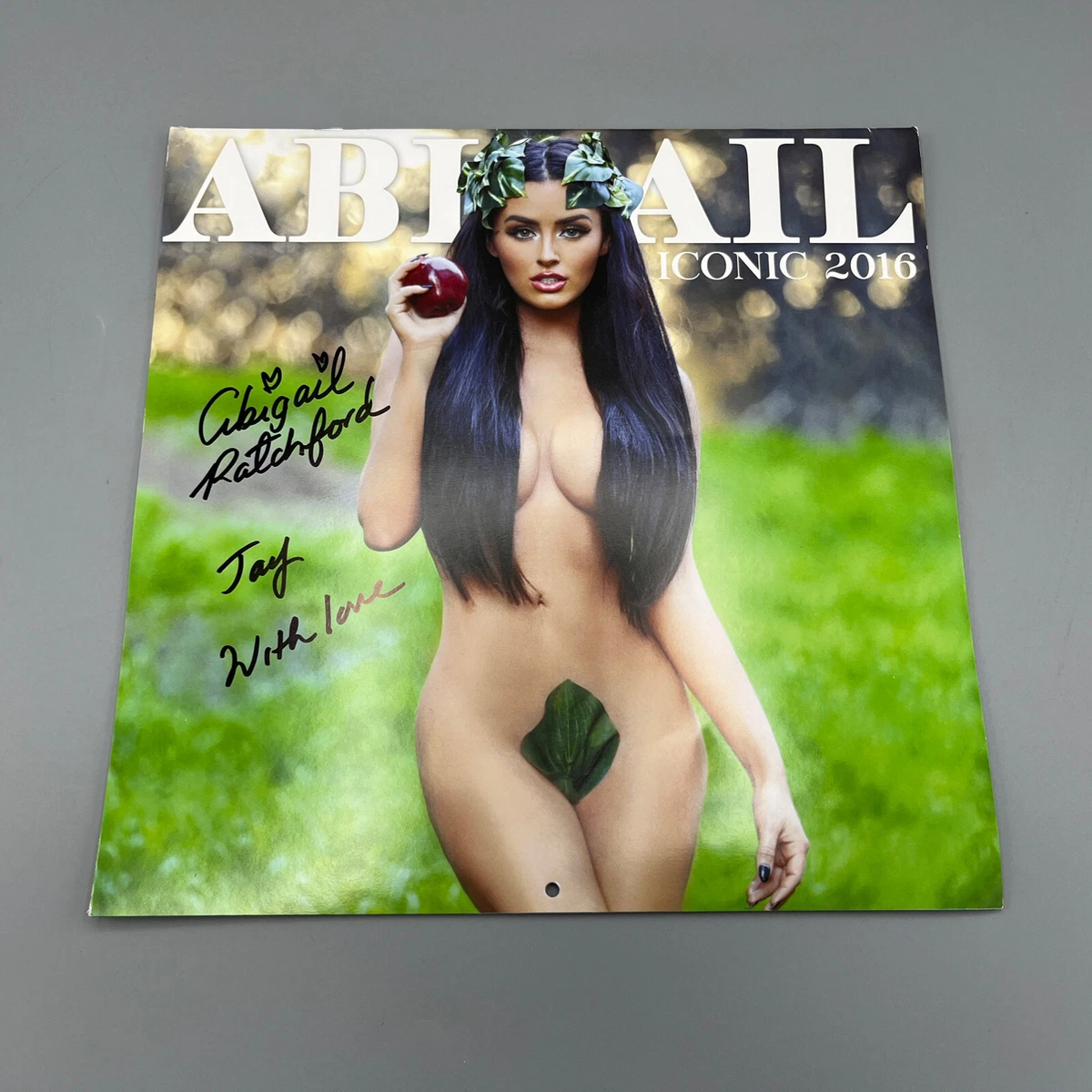 Abigail Ratchford 2016 Iconic Calendar Signed | eBay
