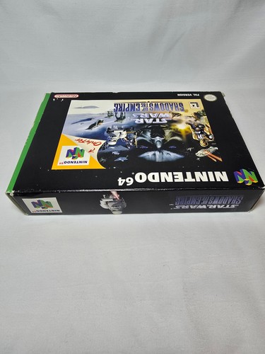 Star Wars: Shadows of the Empire (Nintendo 64, 1996) N64 CIB Compete Box Manual - Picture 6 of 7