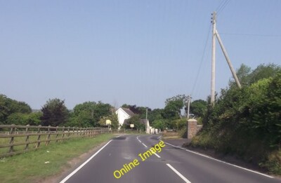 Photo 6x4 Y-Dorlan entrance from A484 Bridgend/SN1745 Entrance on the le c2013