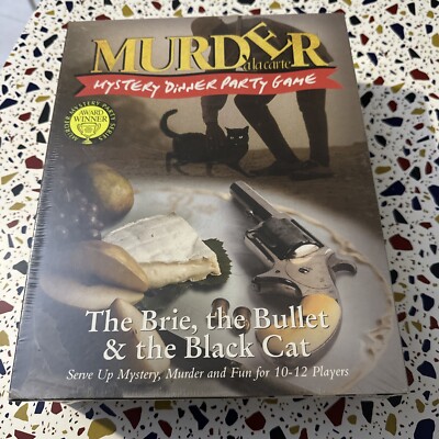 Murder ala Carte - The Brie, Bullet & The Black Cat Mystery Dinner Party - Neu/Versiegelt