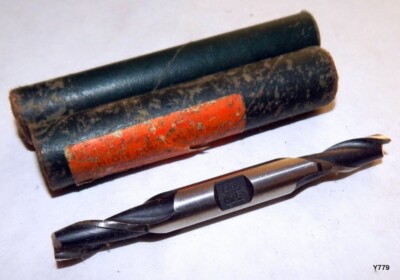 Double Sided 2-Flute 3-3/8'' OAL 3/8'' Cut Dia. Endmill Cutter